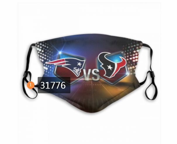 NFL Houston Texans 1792020 Dust mask with filter->nfl dust mask->Sports Accessory
